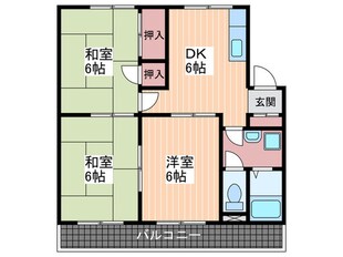 サコマンションの物件間取画像